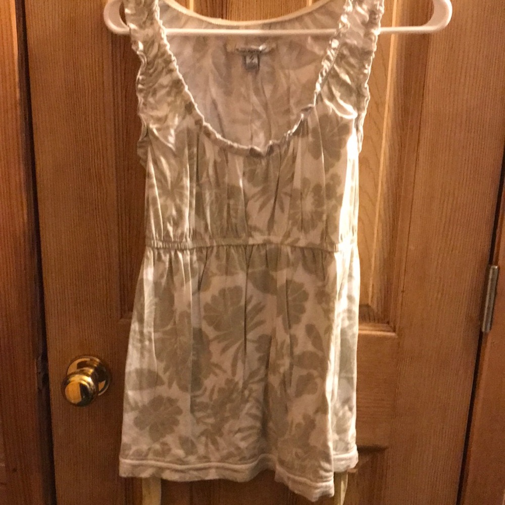 Tank Top with Tie around Waist